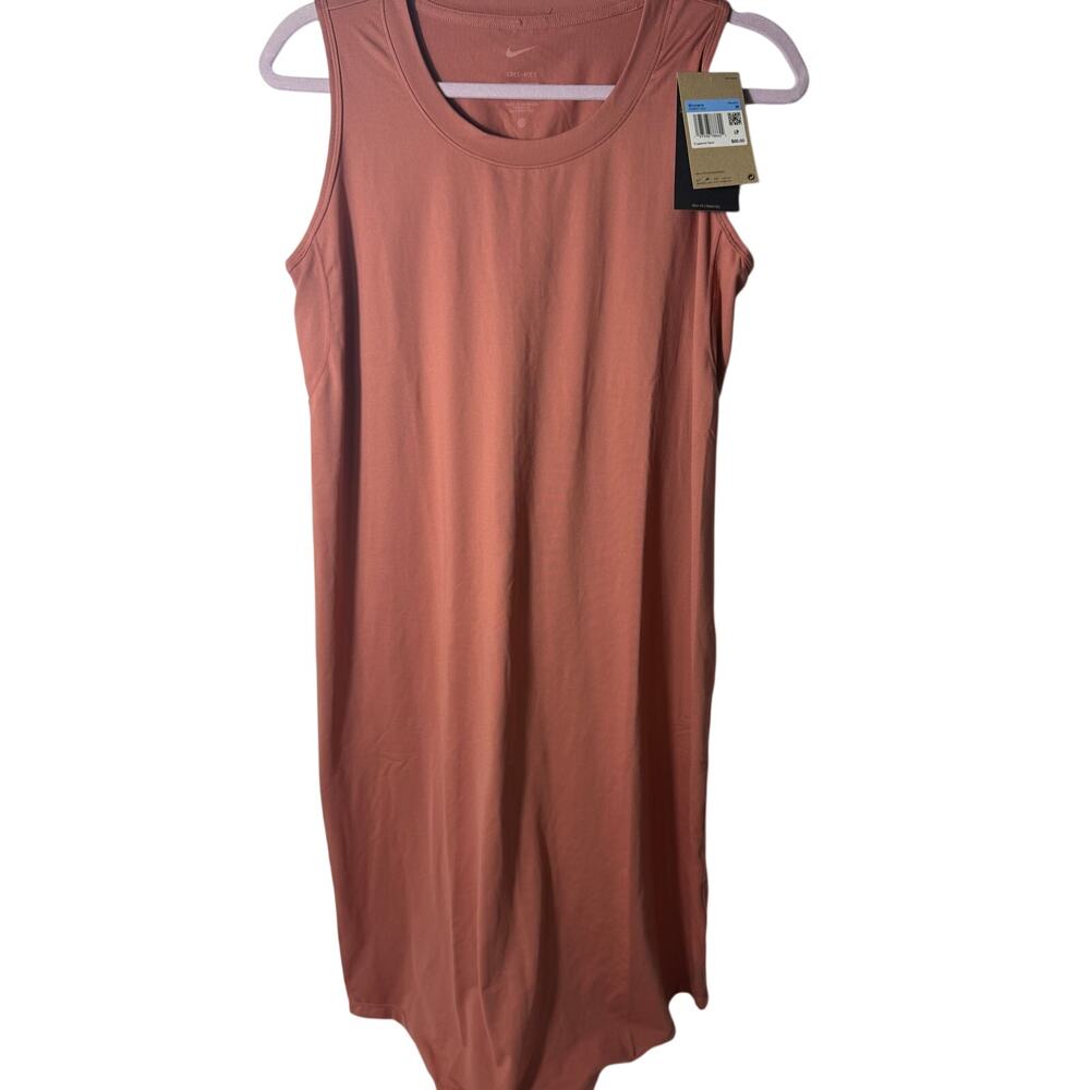maternity Nike Dri-FIT Maternity Sleeveless Midi Dress Women's Medium Pink New